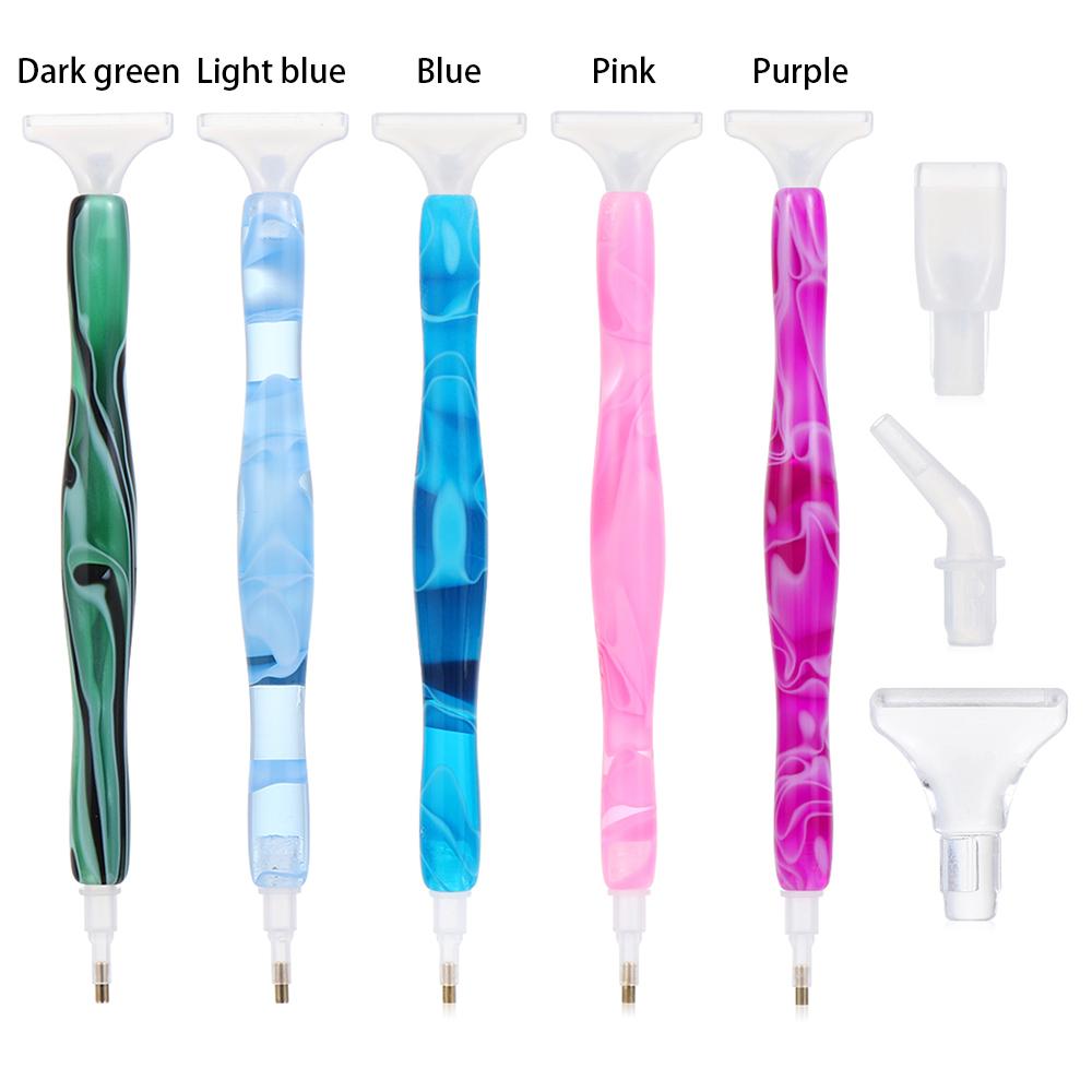 

Accessories Cross Stitch Point Drill Pen Resin Diamond Painting Pen 5D Diamond Painting Resin Pen