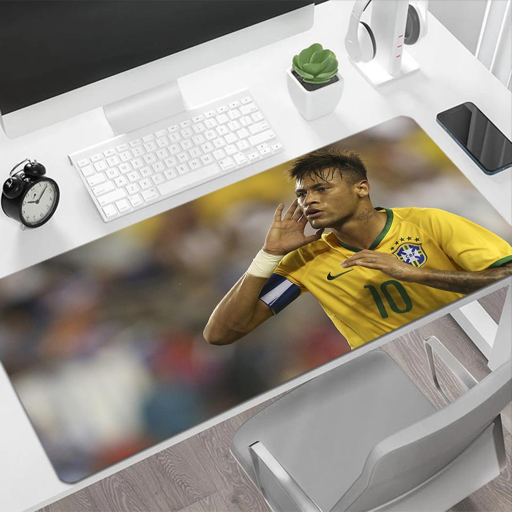 Neymar Copa America Trophy Large Mouse Pad Gaming Laptop Mouse Pad Desktop Mouse Pad Non-Slip Rubber Base Suitable for Office Gaming PC Laptop