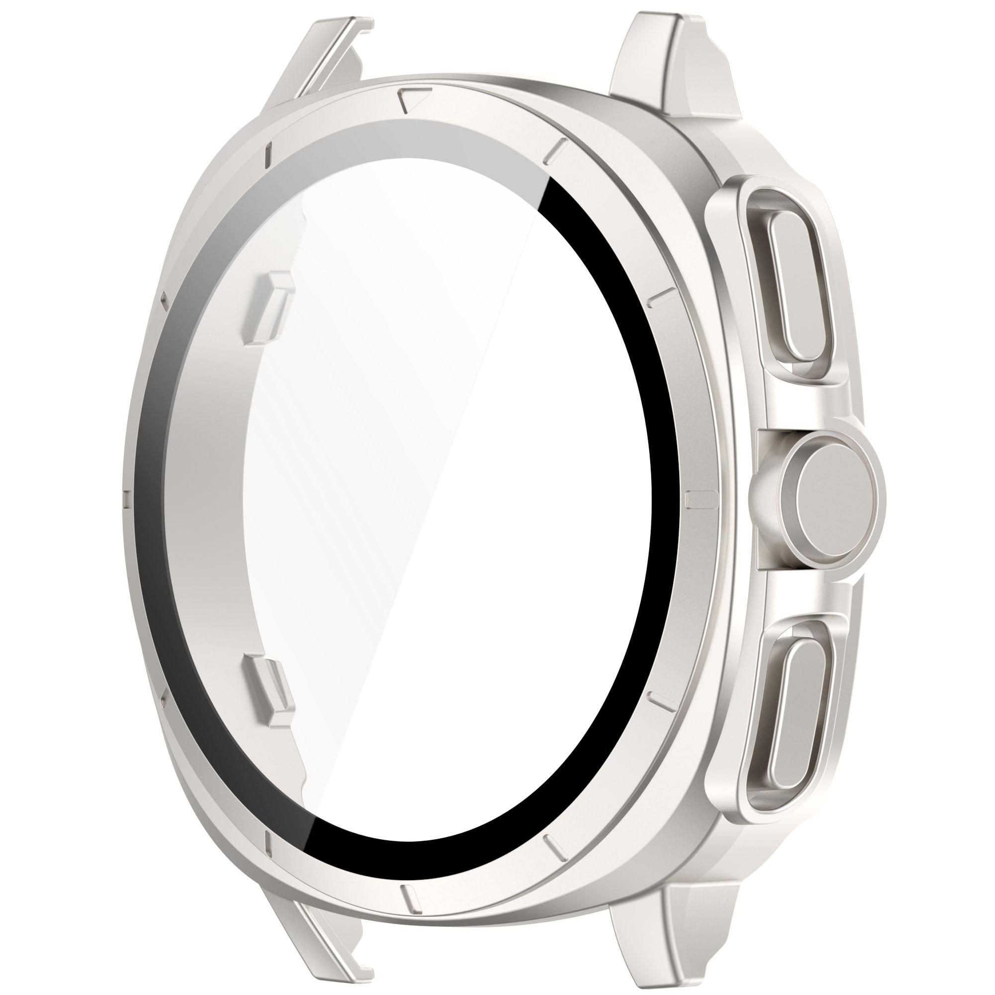 

Glass+Case for Samsung Galaxy Watch 7 44/40mm Turning into Ultra 47mm Upgrade All-Around Protective Protector Cover Bumper Galaxy Watch 7 40mm