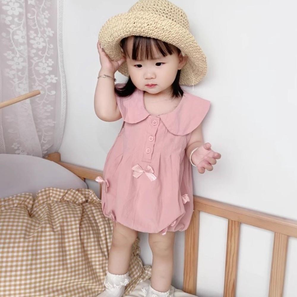 Shorts Climb Bow Baby Jumpsuit Infant Romper Bow Baby Bodysuit Cute Bow Baby Romper  Baby Girl