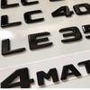 Glossy Black Trunk Letters for Mercedes Benz CLE Class CLE300 CLE350 CLE400 CLE450 CLE500 4MATIC Emblems Nameplate