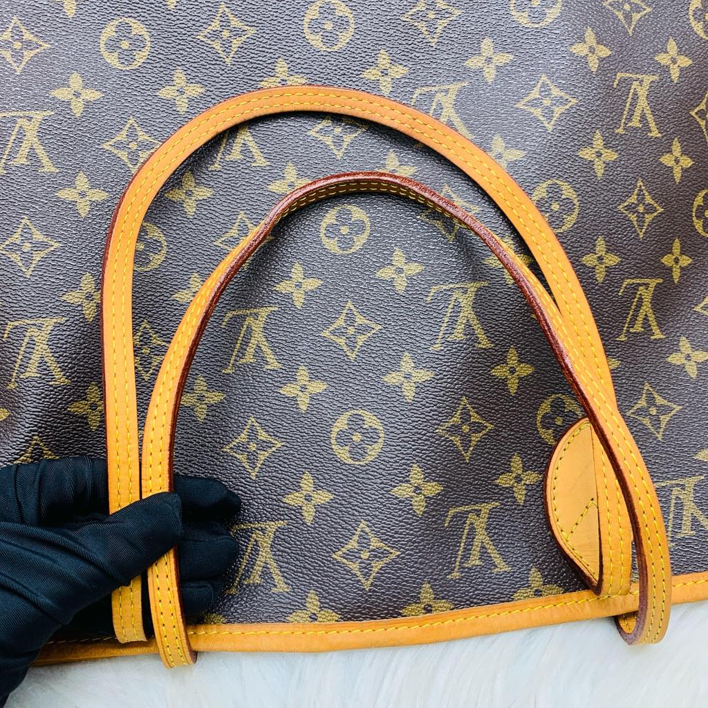 [Gebraucht] Louis Vuitton Neverfull MM 'Beige/Braunes Monogramm-Canvas' - Sehr Gut #Z9D5Z9
