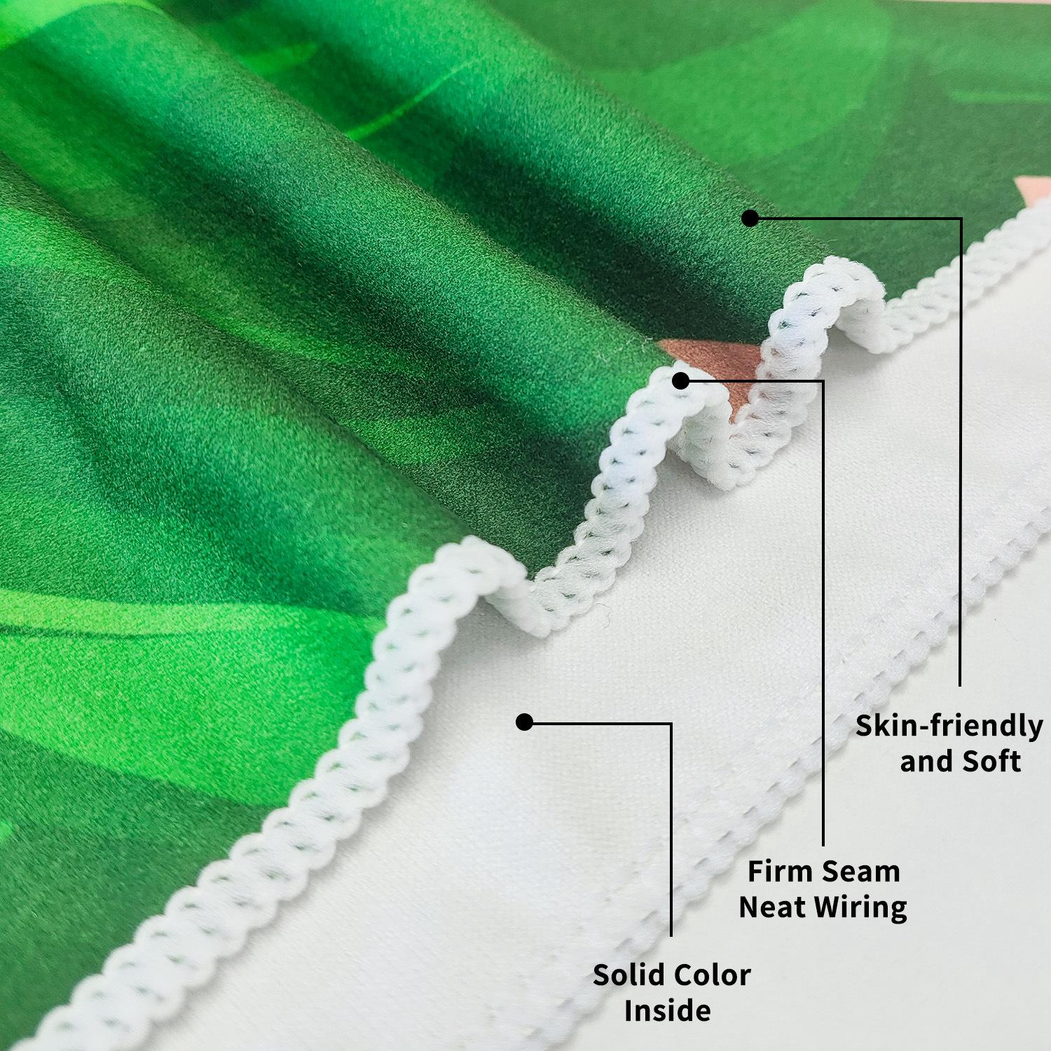 

Double-sided velvet beach towel tropical plant pattern microfiber printing quick-drying towel bath towel 80 * 160 [OPP independent bag]