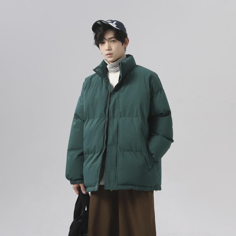 Cotton Suits Men and Women Same Style Winter Loose Standing Collar Waterproof Cotton Jacket Thickened Casual Cotton Jacket Couple Jacket
