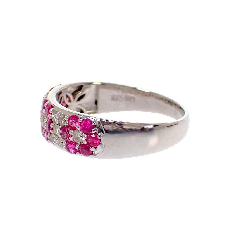 no brand  #15(JP Size) ring K18 white gold Women