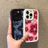 Diamond Floral Design Phone Case For iPhone 16 Pro Max 15 Pro 11 12 13 14 Plus 16E XS X XR 7 8 Plus SE 2020 Silicone Soft Cover