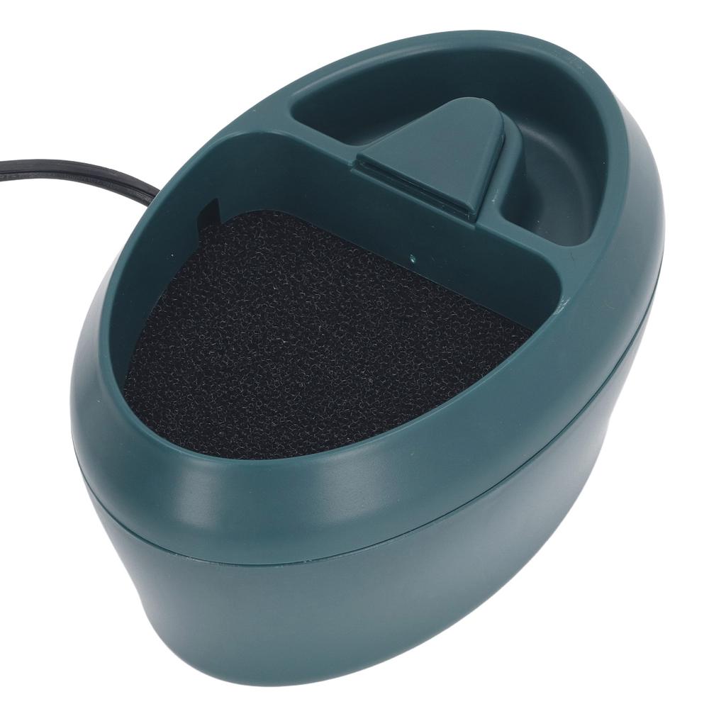 Reptile Water Fountain Automatic Circulation Waterfall Spout Lizard Water Dispenser with Food