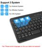 Hebrew Russian Korean Spanish Portable 10 Inch Wireless Keyboard and Mouse Set For iPad Samsung Huawei Tablet Laptop IOS Android