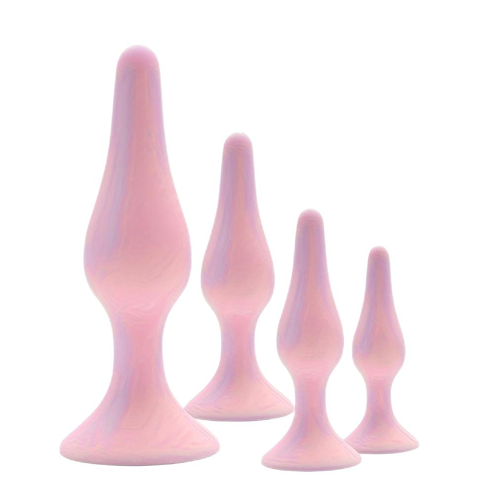 Beginner Silicone Butt Plug Anal Plug for Men Women Prostate Massager for Gay Mini Anal Bullet Masturbator Sex Toy for Men