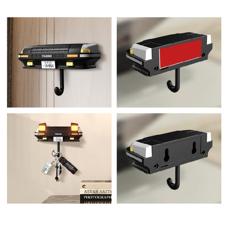 Wall Mount Vintage Key Hangers Adhesive Key Hanger Car Open Headlight Key Holder House Decoration Key Hook for Hallway