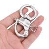 2Pcs Split Ring Pin Snap Shackle Round Brace Ring Useful Tool Round Ring Shackle  Camera Straps
