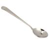 5Pcs Rustless Steel Dessert Spoon Polished Serving Spoon Flat Spoon Base Soup Ladle  Food Serving