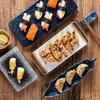 Rectangle Japanese Style Sushi Plate Exquisite Dessert Plate Tableware Dinner Plates  Barbecue