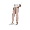 Adidas Originals Colorblock Letter Print Comfort Knit Joggers Women Bottoms Pink GI0982
