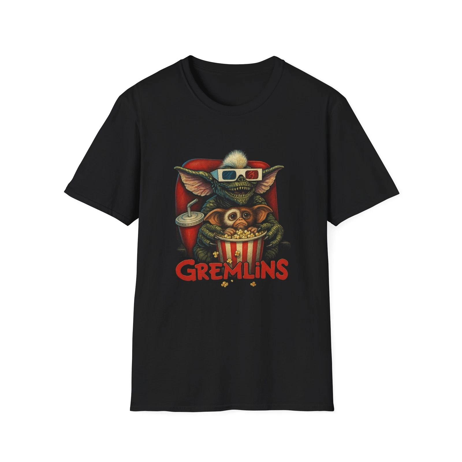 Gremlins Unisex Softstyle T-Shirt - 80s horror XS