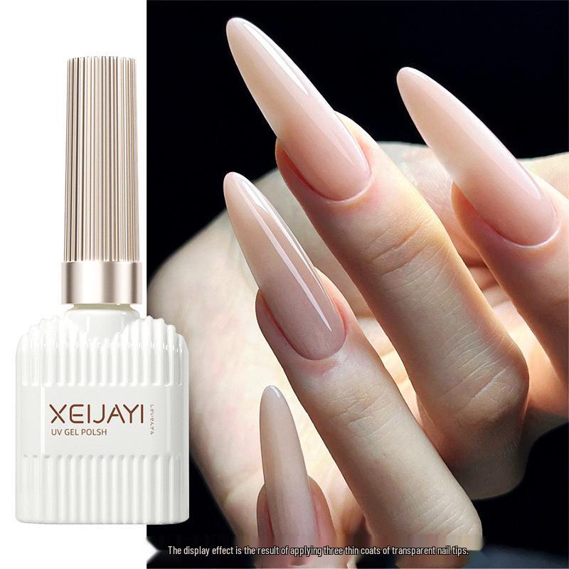 Versatile Sheer Nude Gel Polish for Nails – Popular Goddess Girl Solid Color