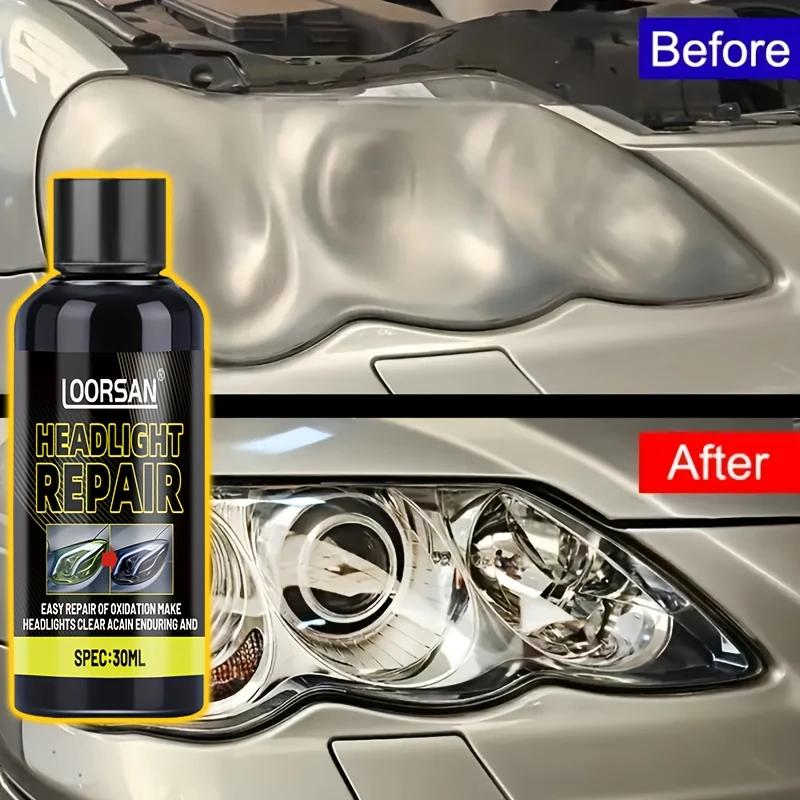 Headlight Repair Paste-no Polishing, Brightening,removing Scratches and Yellowing,keeping Car Headlights Shining for a Long Time