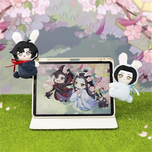 The Master of Diabolism" Peach Dream Rabbit Series Wei Wuxian & Lan Wangji Plush Pendant Character Cute Plush Toy Official Anime Merchandise
