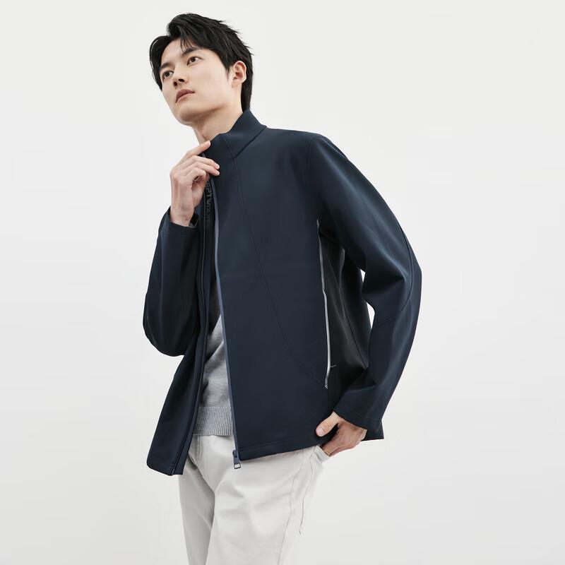 SEPTWOLVES Stand-up Collar Fleece Jacket