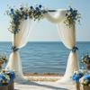 Tenda Esterna per Celebrazione Matrimonio - Garza a Rete per Decorazioni Festa