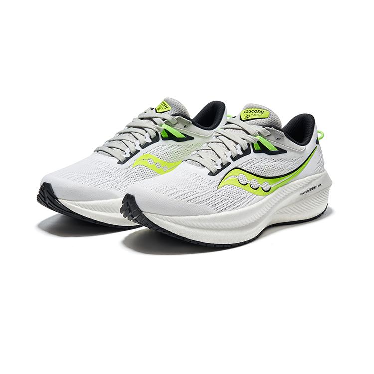 SAUCONY Triumph Victory 21 Cushioning Slip Resistant Abrasion Resistant Breathable Low Top S10881-75
