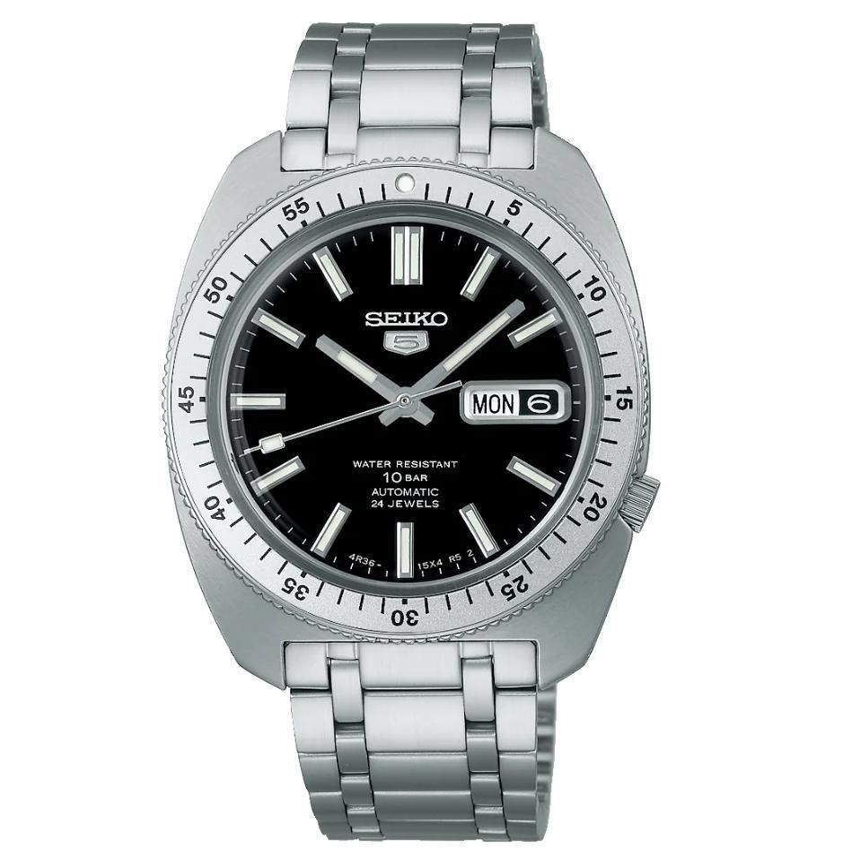 

Seiko 5 Sports Gene Kranz 60-е Автоматические 38,2 мм Лимитированная серия Мужские часы SRPL93K1 чёрный
