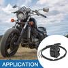 A ABSOPRO Motorcycle Steering Wheel Switch DC 7/8" 22mm Scooter Headlight Toggle Switch