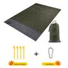 Ultra Light Picnic Proof Mat Portable Waterproof Sandproof Foldable Camping Beach Blanket for Outdoor Pocket Travel Essential