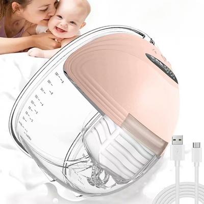 Freihändige elektrische tragbare Milchpumpe mit 3 Modi und 12 Stufen, LED-Anzeige, auslaufsicherem Design und geräuscharmer, schmerzloser Stillmilchpumpe