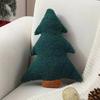 Christmas Tree Plush Pillow Decorative Cushion For Holiday Home Decor