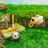 Cute Insect Plush Keychain Cartoon Bug Plush Pendant With Lanyard For Backpack Decoration Bag Charms Gift For Kids Adults
