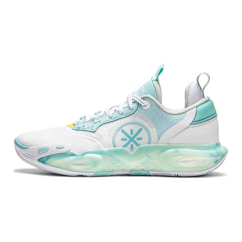 Li Ning City 12 Synthetic Leather Casual Sports Lightweight Non-Slip Wear-Resistant Rebound Low-Top Basketball Shoes Kids Basketball Shoes YKBU020-1