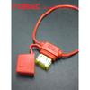 Car Blade Fuse Holder 12V 30A Wire In Line Adapter Cut Off Switch Socket Damp-Proof Anti-Splash Cover Auto Accessories Fuse Holders1