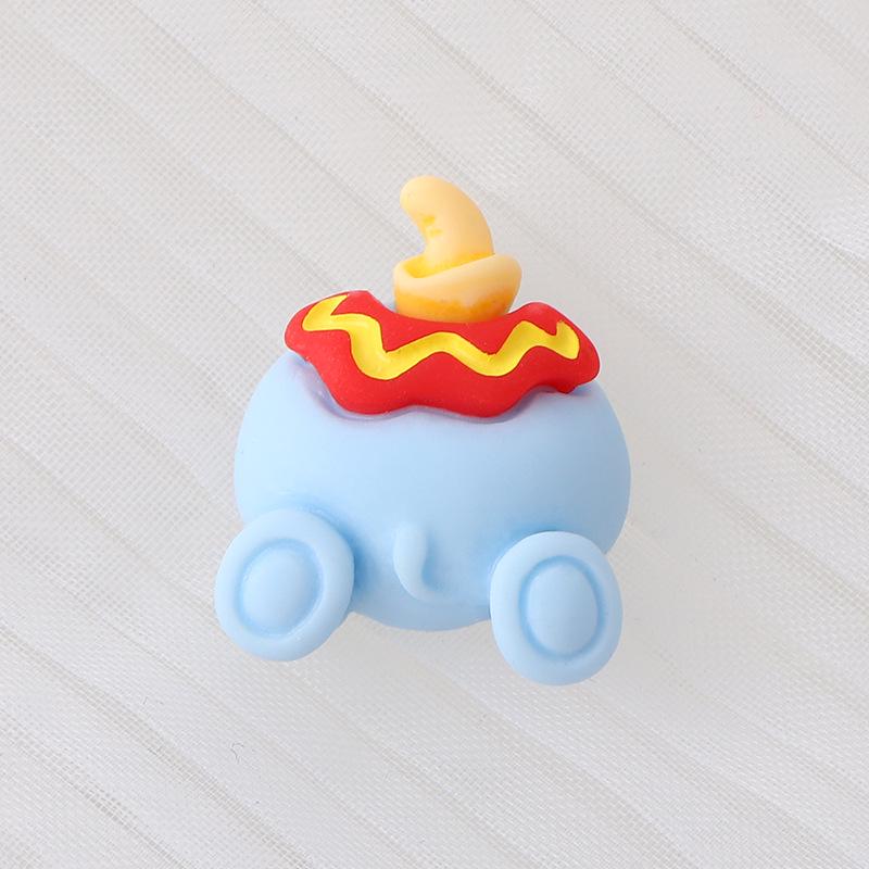 Popular Cartoon Elephant Resin DIY Phone Case, Hair Clip, and Water Cup Sticker Decorations
