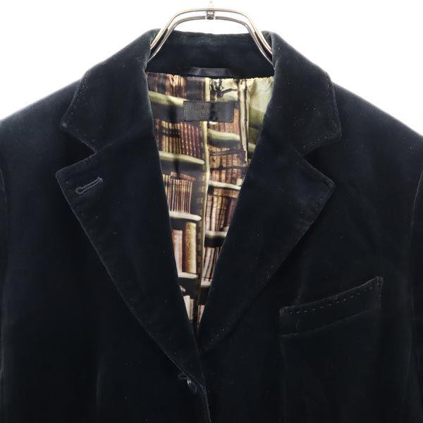 Paul Smith Velor Velor tailored jacket 40 black Women Used