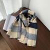 Winter Imitation Cashmere Scarf Korean Fashion Plaid Ladies Scarf Thick Warm Long Scarf Shawl