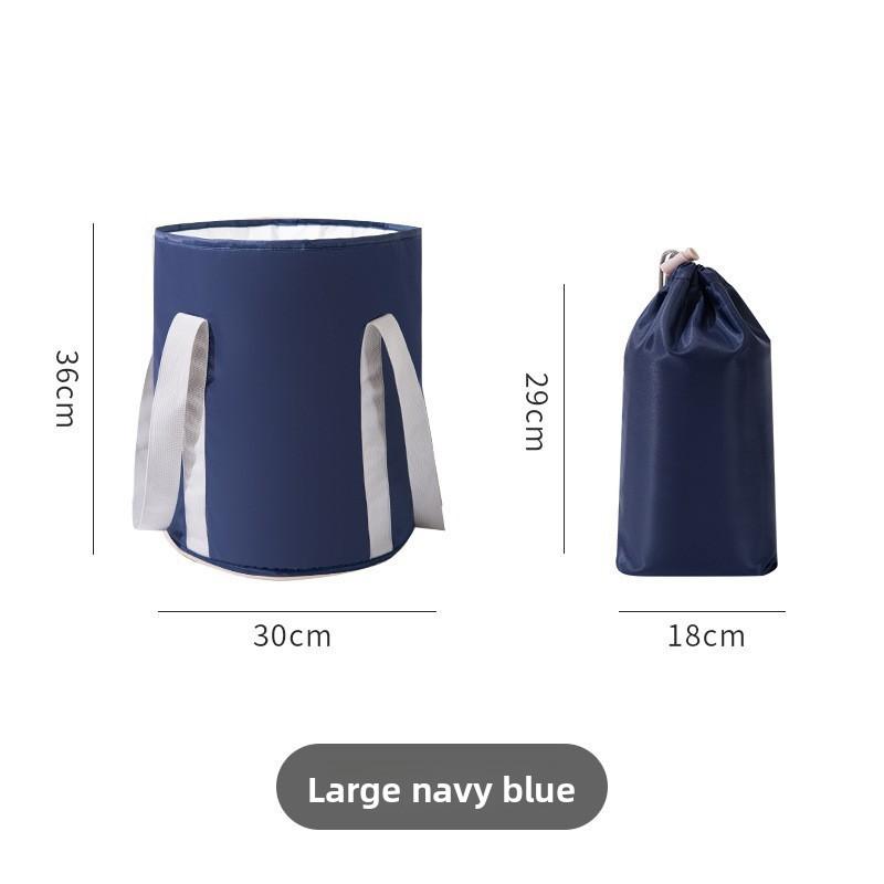 1PC Household Adult Foot Bucket Portable Travel Thermal Insulation Foot Bathtub Foldable Dormitory Foot Washing Bucket