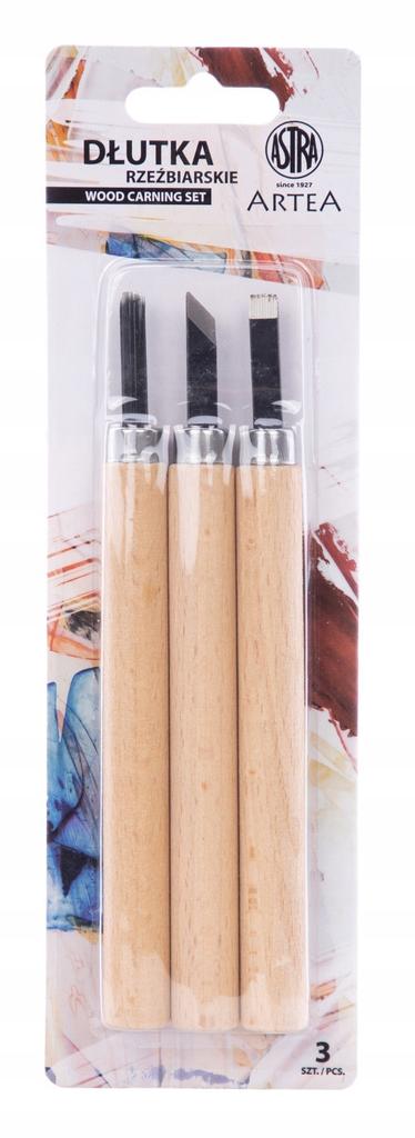 Holzschnitzwerkzeug-Set - 3 Stück. 5677