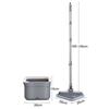 Practical Floor Cleaning Mop with Bucket Squeeze Floor Mop Hand-Free 360 Rotatable Adjustable for Automatic Door Corner