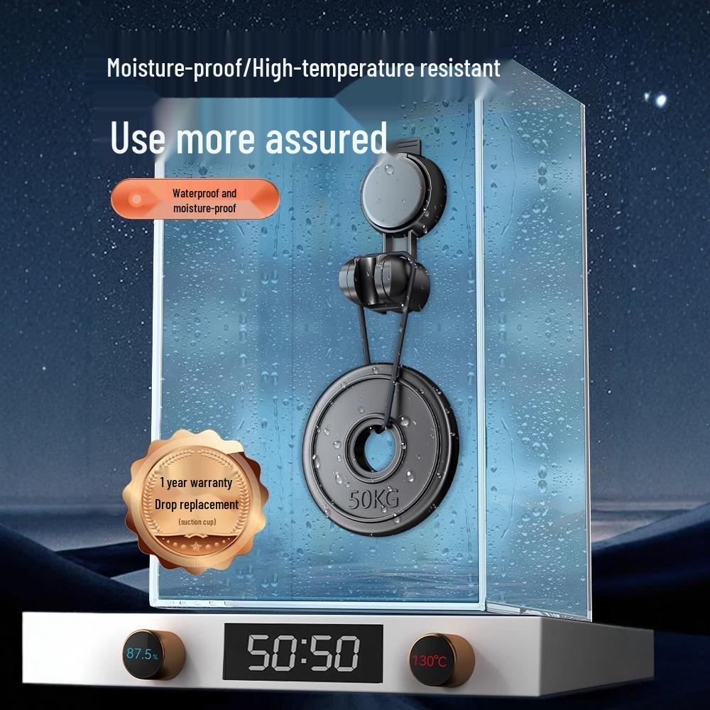 Adjustable Suction Cup Shower Head Holder for Kids
