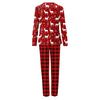 Christmas Prints Family Matching Long Sleeve Tops+Pants Set Family Matching Sets