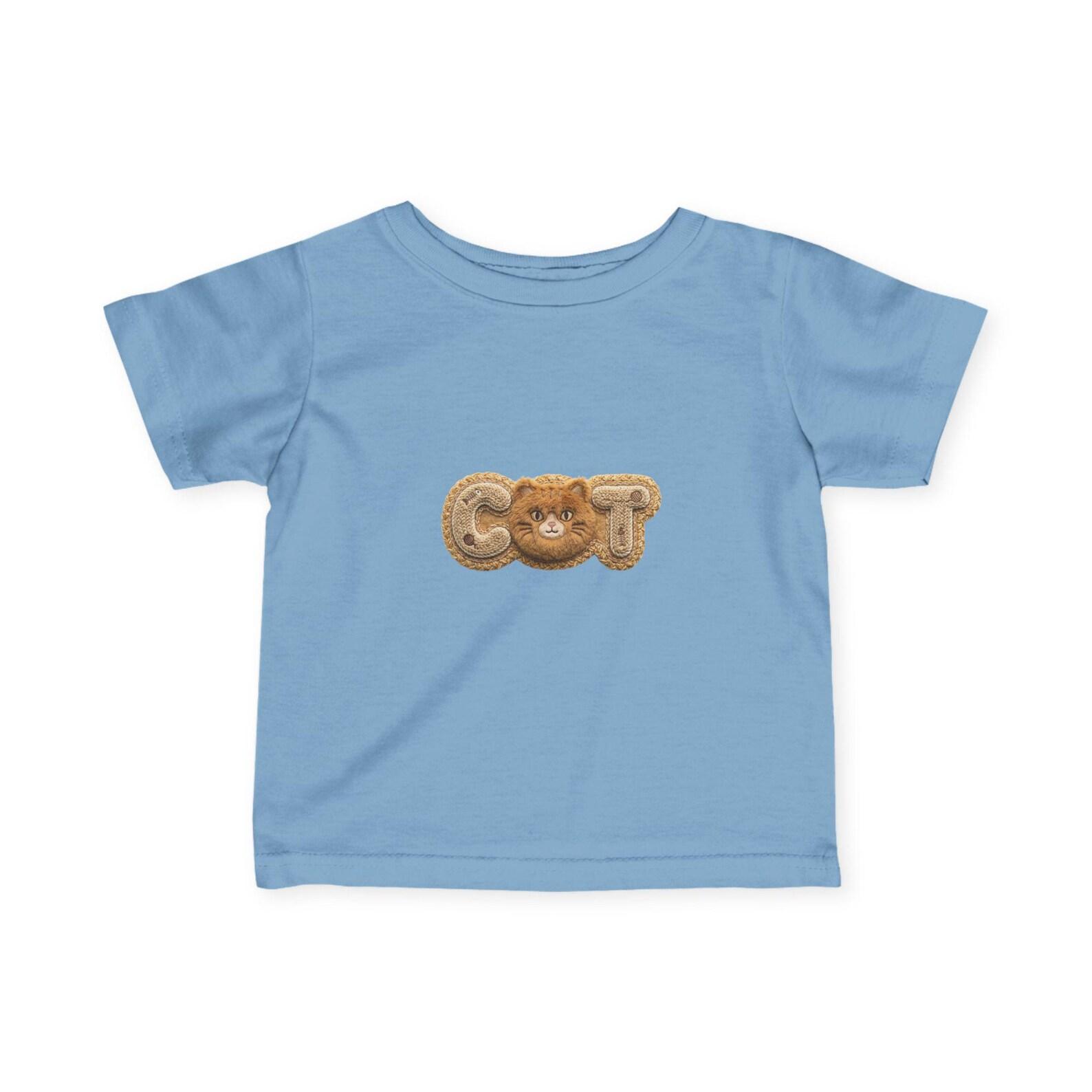 Cat Donut Illustration Infant Tee | Cute Kitty Doughnut Design | Baby | Unisex | Gender Neutral 160