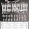 Traceless Ultra-Thin Frosted Square Nail Tips - New Chinese Style