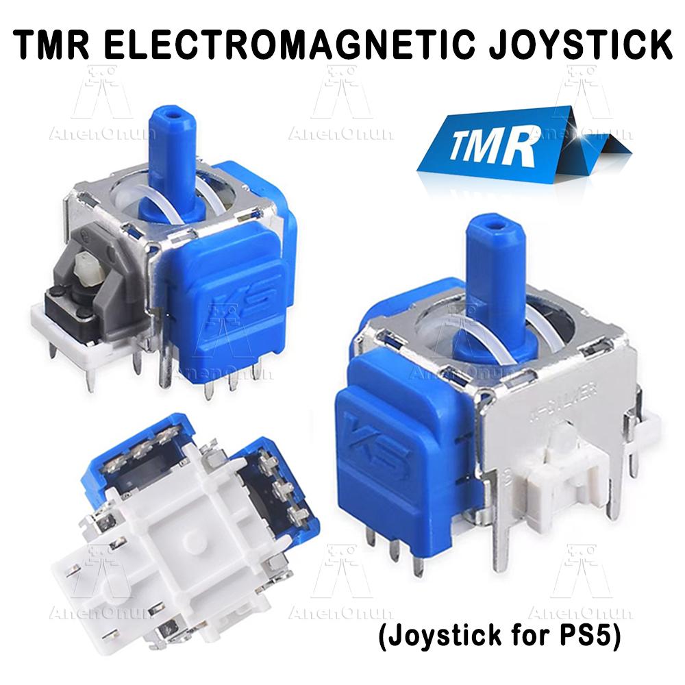 Joystick Électromagnétique TMR pour Manette PS5/PS4/Xbox Stick Analogique 3D Sans Dérive Kit de Remplacement Amélioré 6PCS