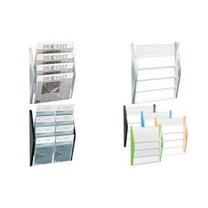 Helit Porte-brochures mural, format A3 à l'ital…