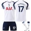 Camisa de Futebol Hotspur Casa 25-26 para Crianças e Adultos ROMERO #17