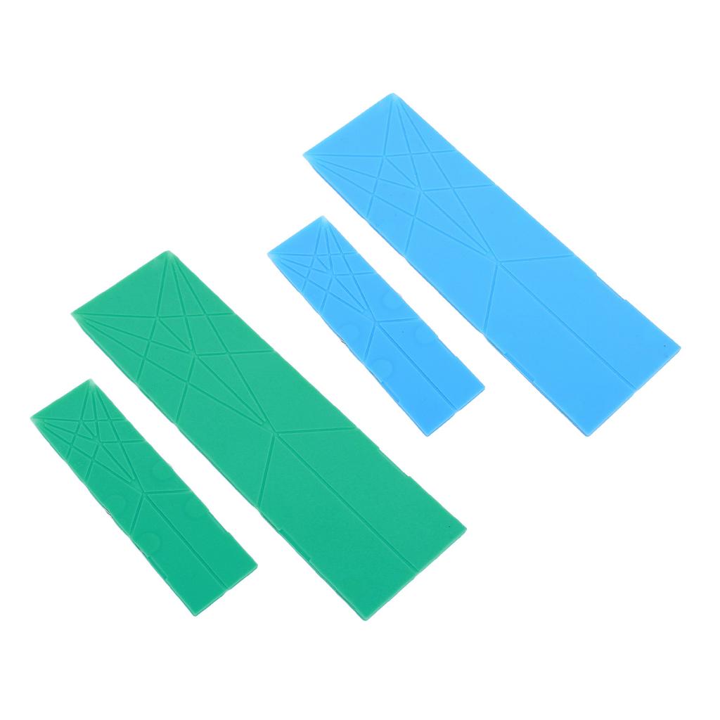 2pcs Magnetic Flat Measuring Spoon 3 In 1 Multifunctional Folding Kitchen Flat Measuring Spoon Large