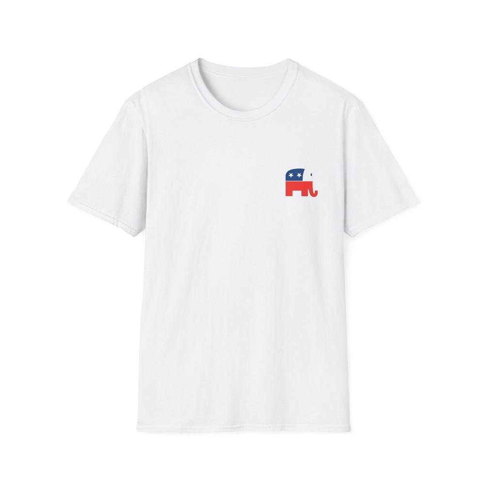 

New GOP Logo Hood Unisex Softstyle T-Shirt 4XL