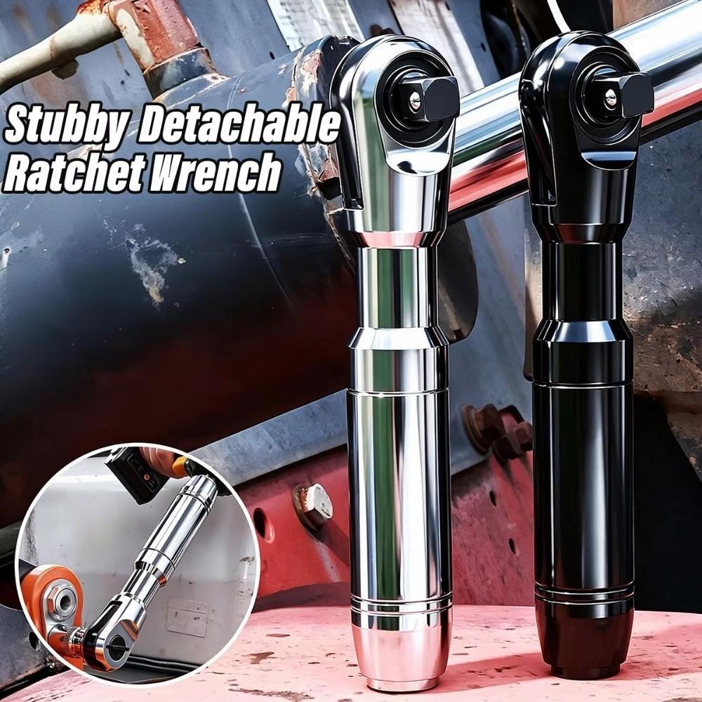 3-in-1 Function Socket Wrench Short Handle Garage Tool New Ratchet Wrench Automotive Repair