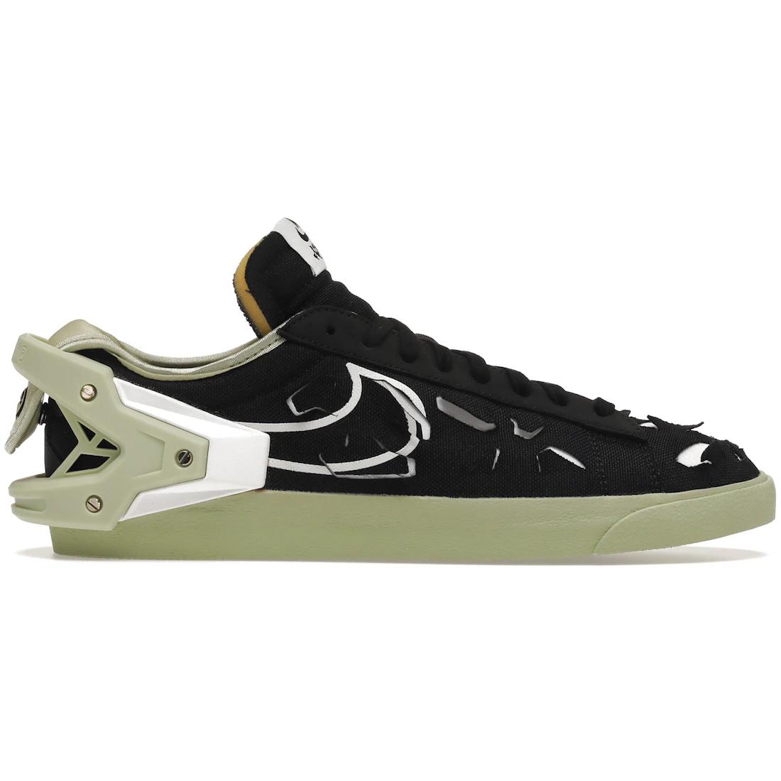 

Кроссовки Nike Blazer Low Acronym Черный Оливковый Аура(ДО9373-001) 36.5